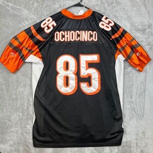 Vintage Reebok NFL Cincinnati Bengals Chad Ochocinco 85 Authentic Jersey 56